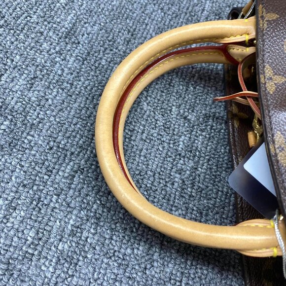 100% Authentic Louis Vuitton Montaigne BB Brown Monogram Canvas Satchel Bag - Picture 14 of 16